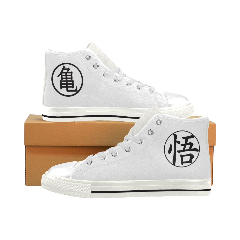 Z Fighters Men’s Classic High Top Canvas Shoes (Model 017)
