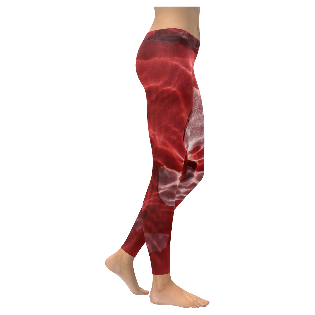 Red River 2 Women's Low Rise Leggings (Invisible Stitch) (Model L05)