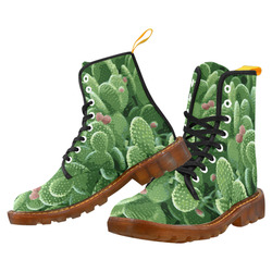 Pricky Pear Cactus With Fruit Martin Boots For Women Model 1203H