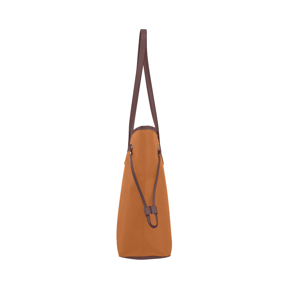 Copper Clover Canvas Tote Bag (Model 1661)