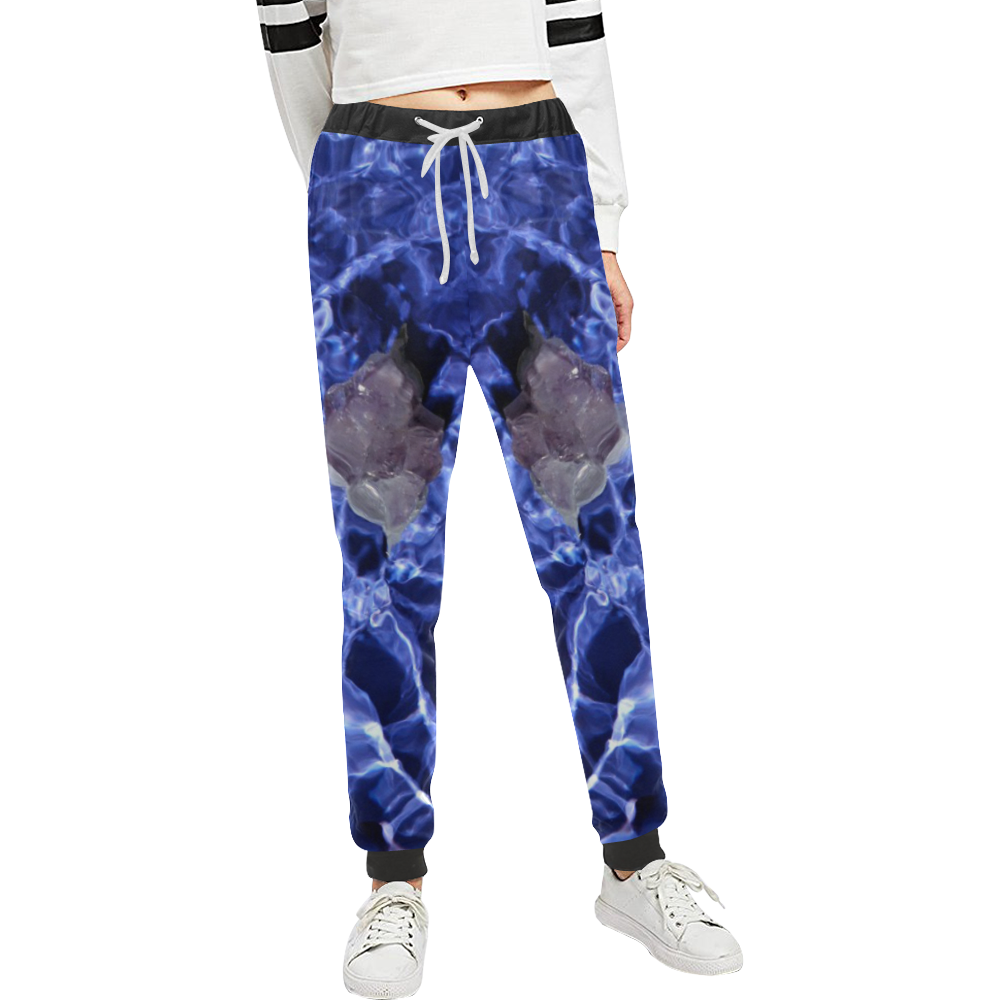 Upward Amethyst Vibes Unisex All Over Print Sweatpants (Model L11)