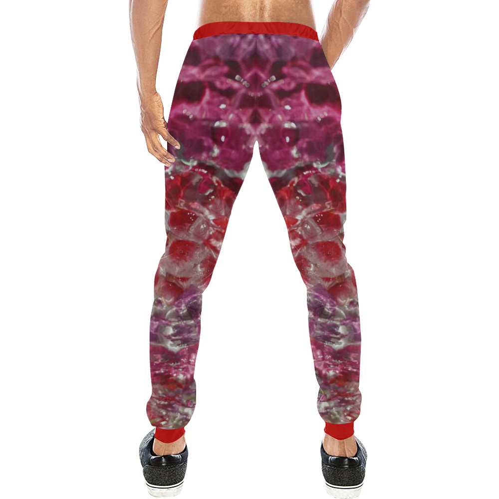 Petal Mania Men's All Over Print Sweatpants (Model L11)