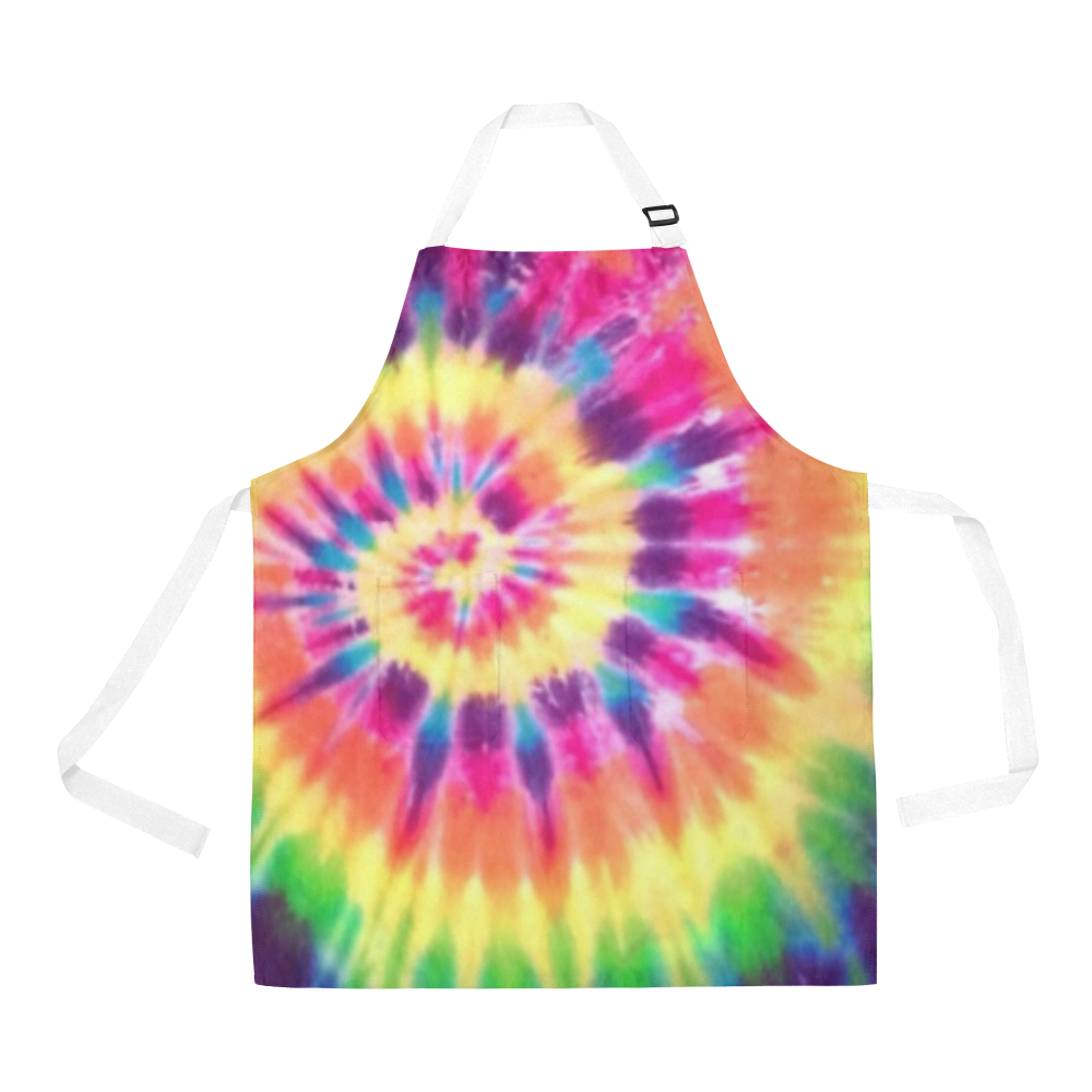 tye dye All Over Print Apron