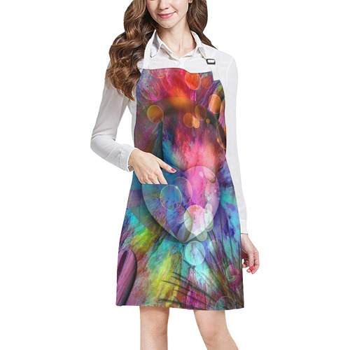 Fantasy of Love by Nico Bielow All Over Print Apron