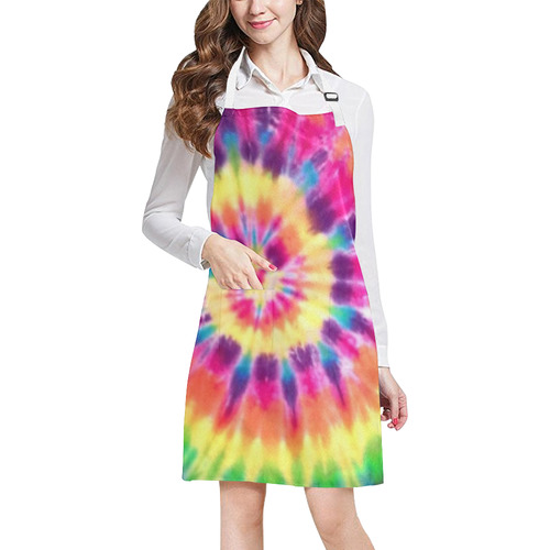 tye dye All Over Print Apron