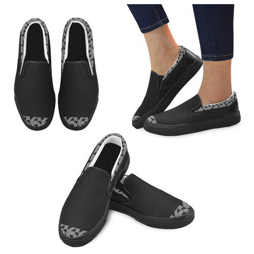 blwt Slip-on Canvas Shoes for Men/Large Size (Model 019)