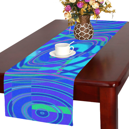 Splashes and Ripples Table Runner 16x72 inch