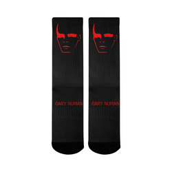Numan socks! Mid-Calf Socks (Black Sole)