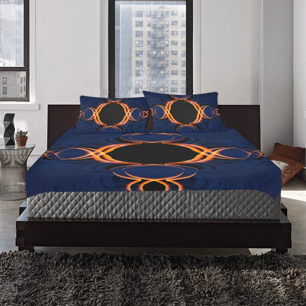 Twisted Eye 3-Piece Bedding Set