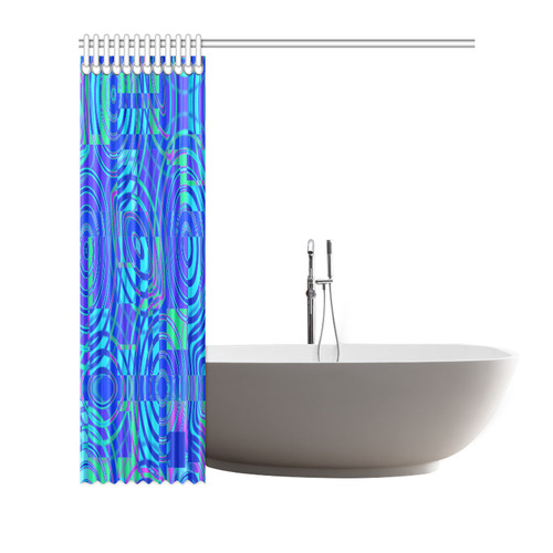 Splashes and Ripples Shower Curtain 72"x72"