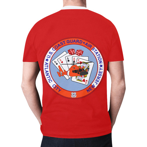 Coast Guard Air Station Atlantic City New All Over Print T-shirt for Men (Model T45)