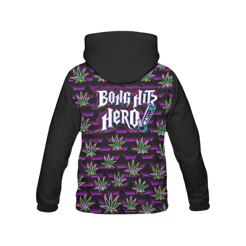 Bong Hit Hero All Over Print Hoodie for Men (USA Size) (Model H13)