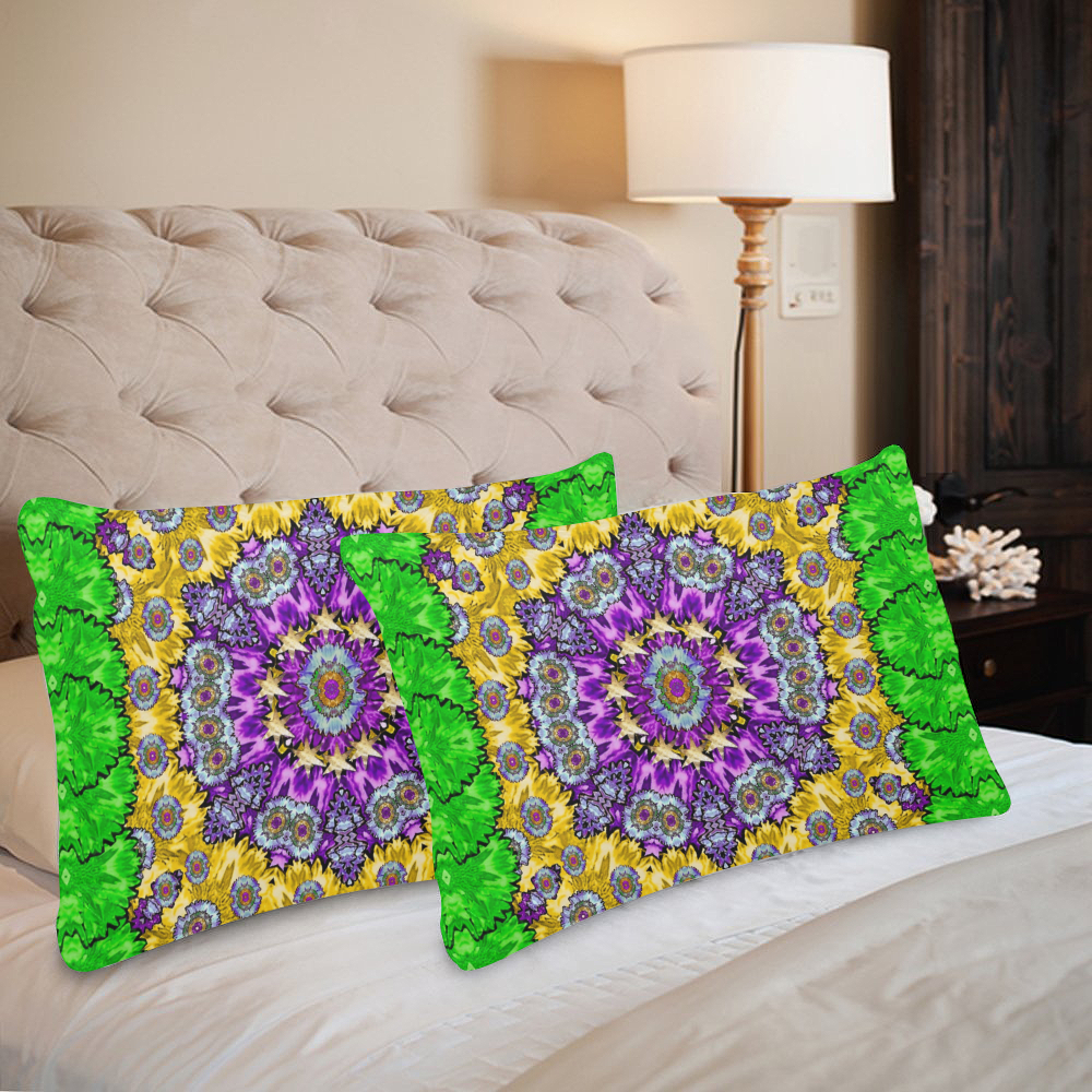 Sunshine in mind the season is decorative fine Custom Pillow Case 20"x 30" (One Side) (Set of 2)