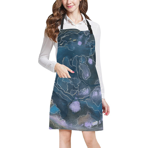 Sphere Abstract All Over Print Apron