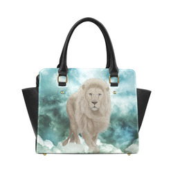 The white lion in the universe Classic Shoulder Handbag (Model 1653)