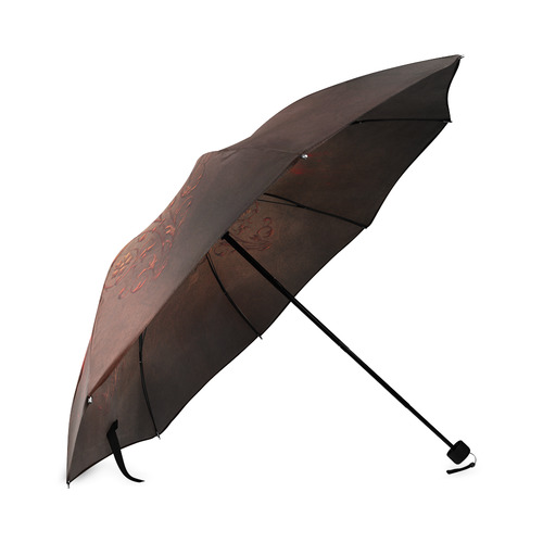 The sign ying and yang Foldable Umbrella (Model U01)