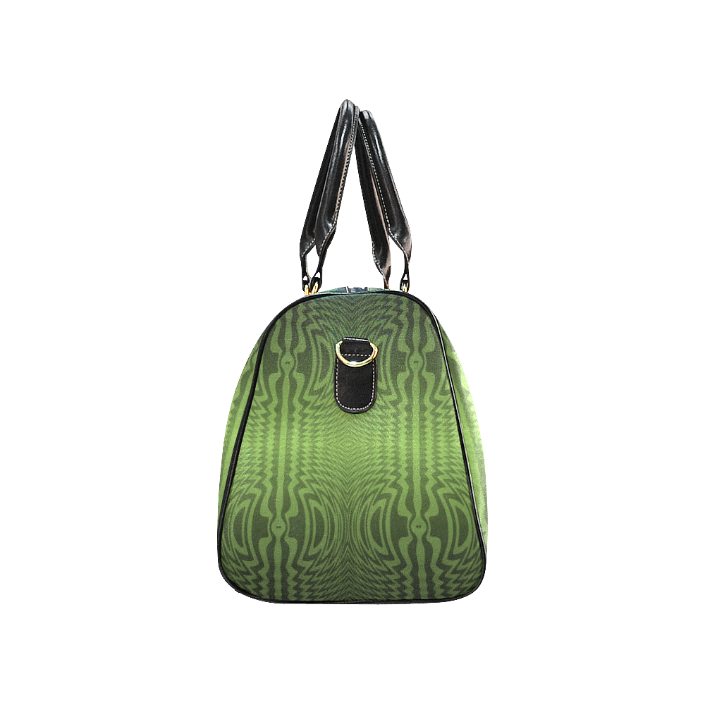 Green Vibrations New Waterproof Travel Bag/Large (Model 1639)