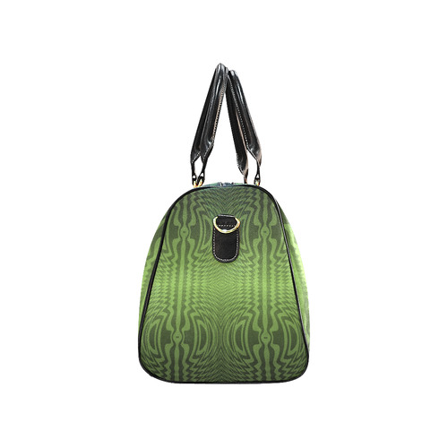 Green Vibrations New Waterproof Travel Bag/Large (Model 1639)