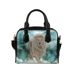 The white lion in the universe Shoulder Handbag (Model 1634)