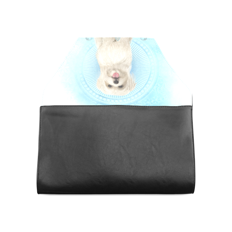 Cute havanese puppy Clutch Bag (Model 1630)