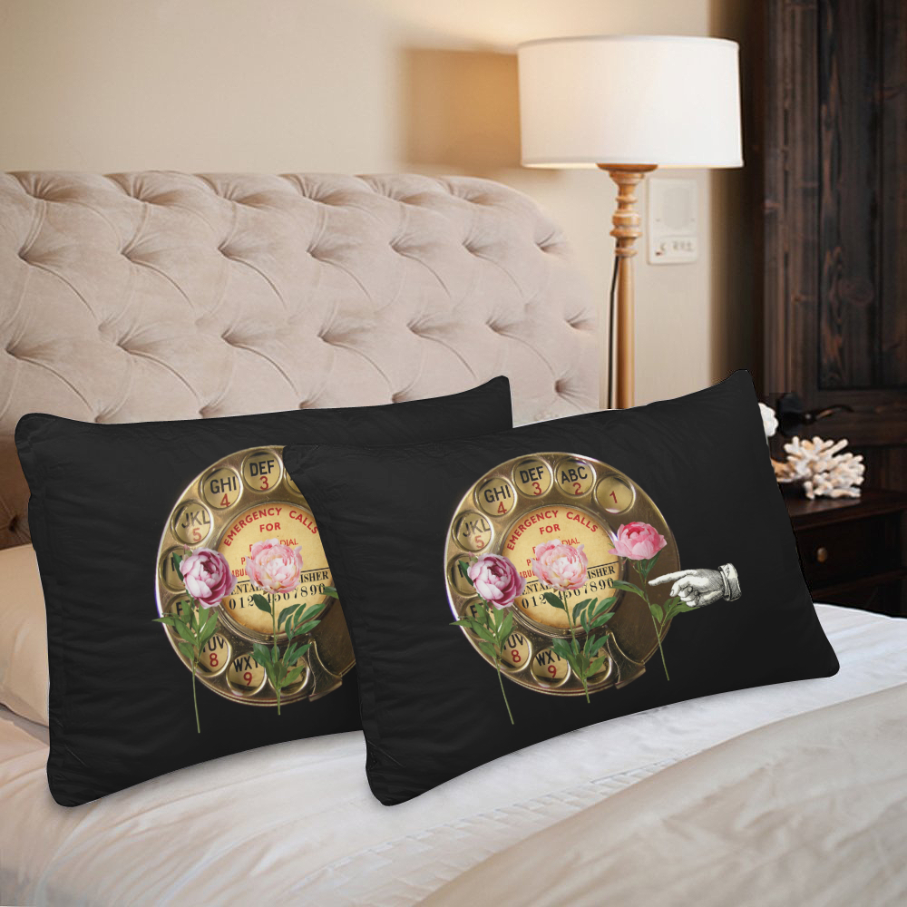 Call Me Rose Custom Pillow Case 20"x 30" (One Side) (Set of 2)