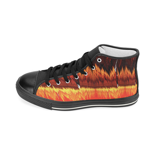 URBAN FIRE Men’s Classic High Top Canvas Shoes (Model 017)
