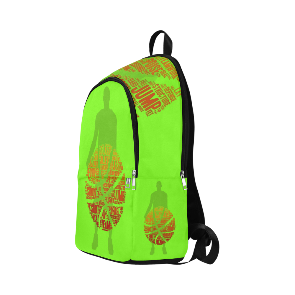 Backpack Basketball Fabric Backpack for Adult (Model 1659)