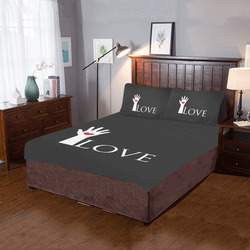 I Love Bedding Set 3-Piece Bedding Set