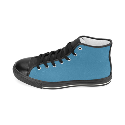 countryblue Men’s Classic High Top Canvas Shoes (Model 017)