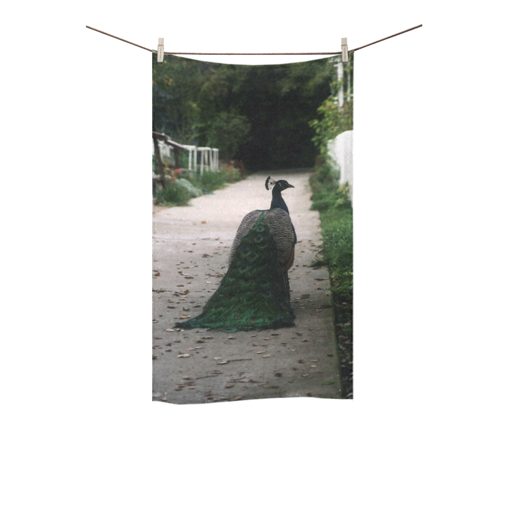 Peacock Path Custom Towel 16"x28"