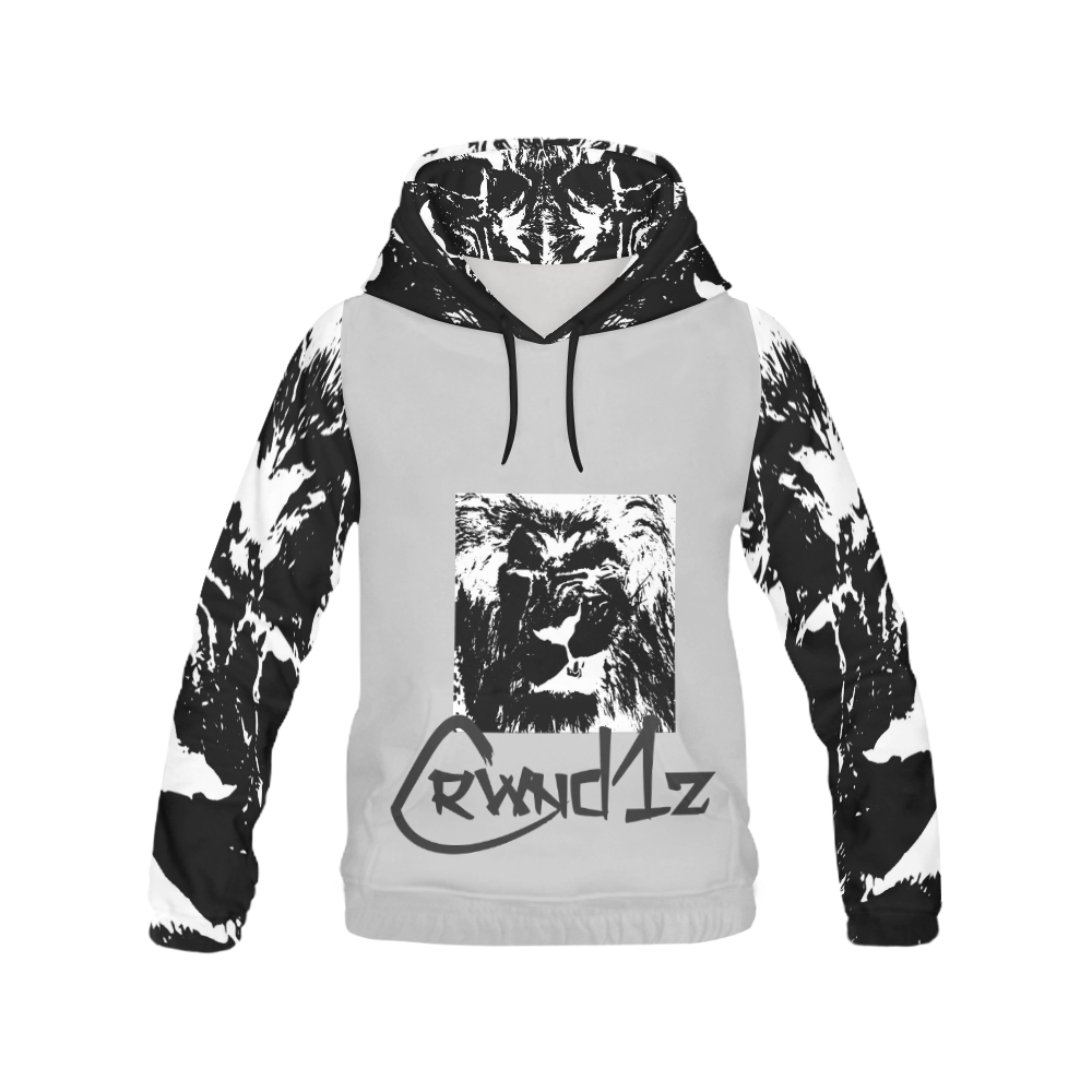 Legendary Roar Hoodie All Over Print Hoodie for Men/Large Size (USA Size) (Model H13)
