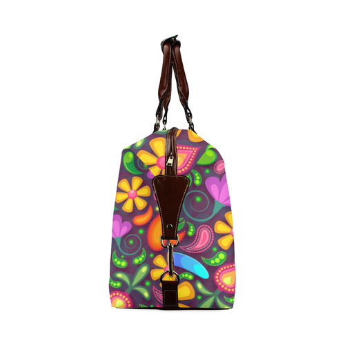 flower bag Classic Travel Bag (Model 1643) Remake