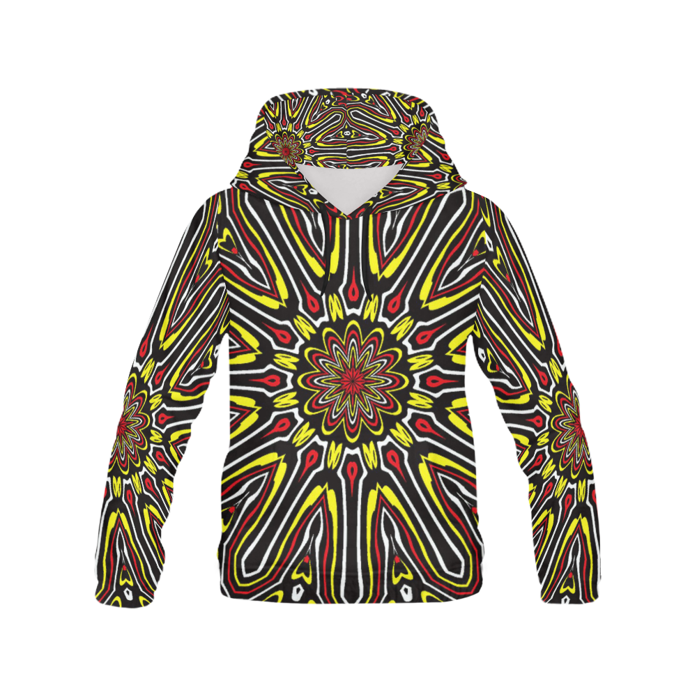 Oriental Kaleido 13 by JamColors All Over Print Hoodie for Men/Large Size (USA Size) (Model H13)