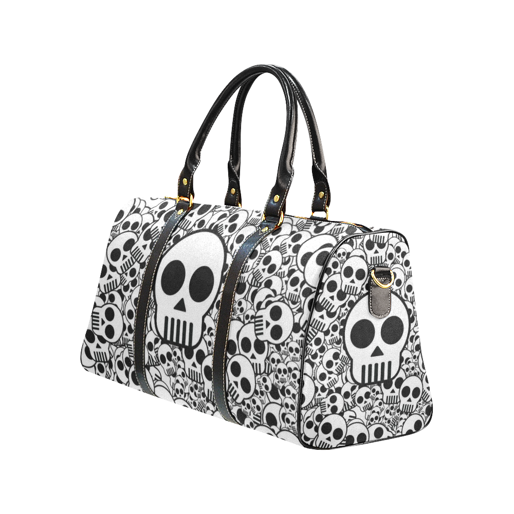 skulls_skull New Waterproof Travel Bag/Small (Model 1639)