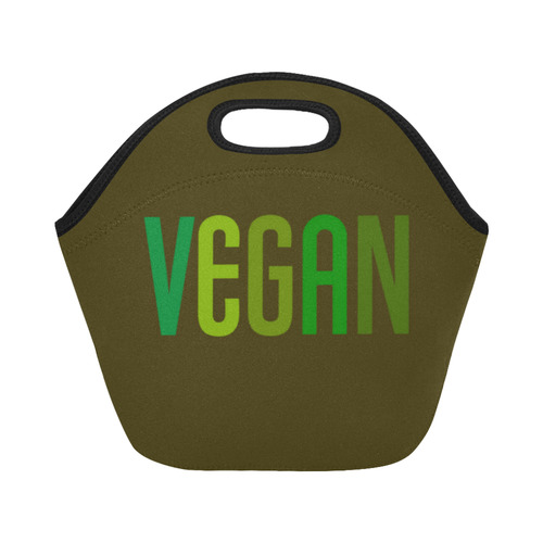 Lunch Bag Vegan Neoprene Lunch Bag/Small (Model 1669)