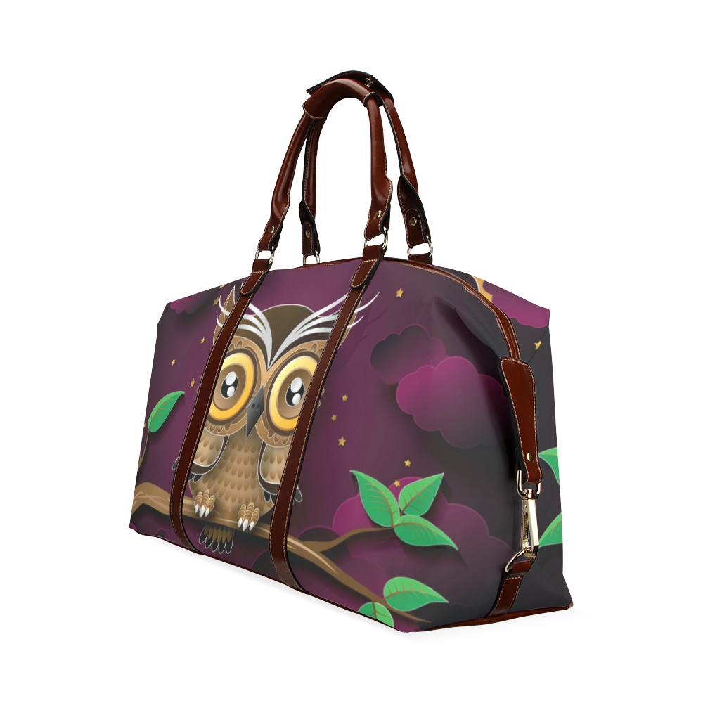 owl bag Classic Travel Bag (Model 1643) Remake