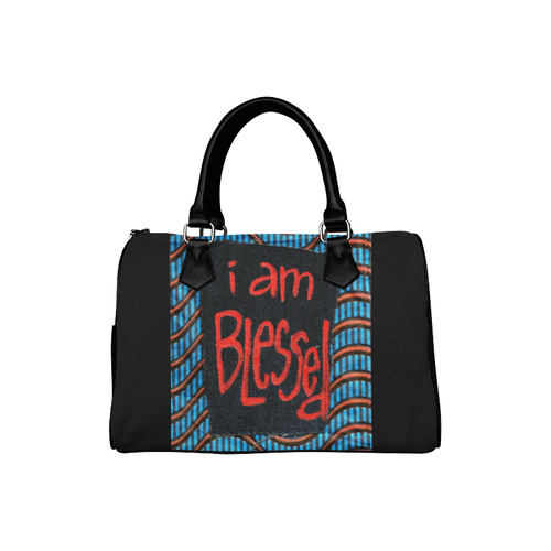 i am blessed Boston Handbag (Model 1621)