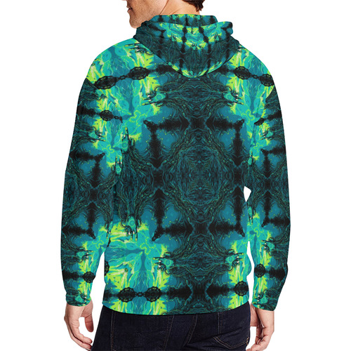 Darkstar Arra Reaper All Over Print Full Zip Hoodie for Men (Model H14)