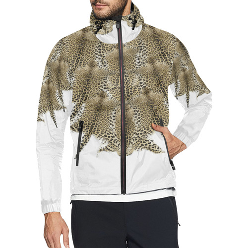 jaguar vneck Unisex All Over Print Windbreaker (Model H23)