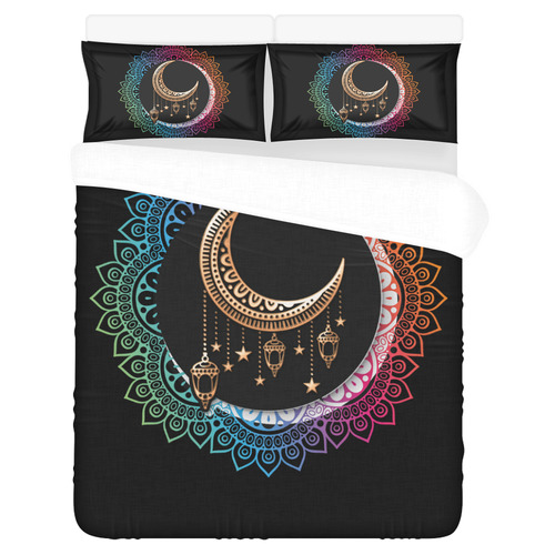 Arabian Night Mandala 3-Piece Bedding Set