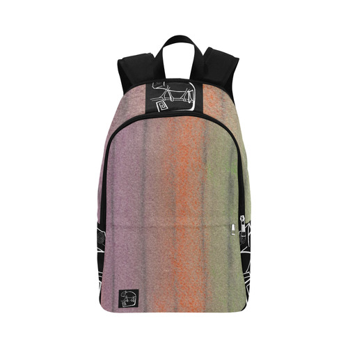 CAMALEON-LOGO-2018 Fabric Backpack for Adult (Model 1659)