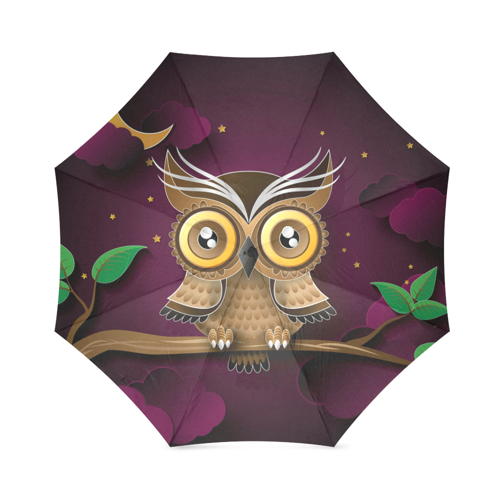 owl Foldable Umbrella (Model U01)