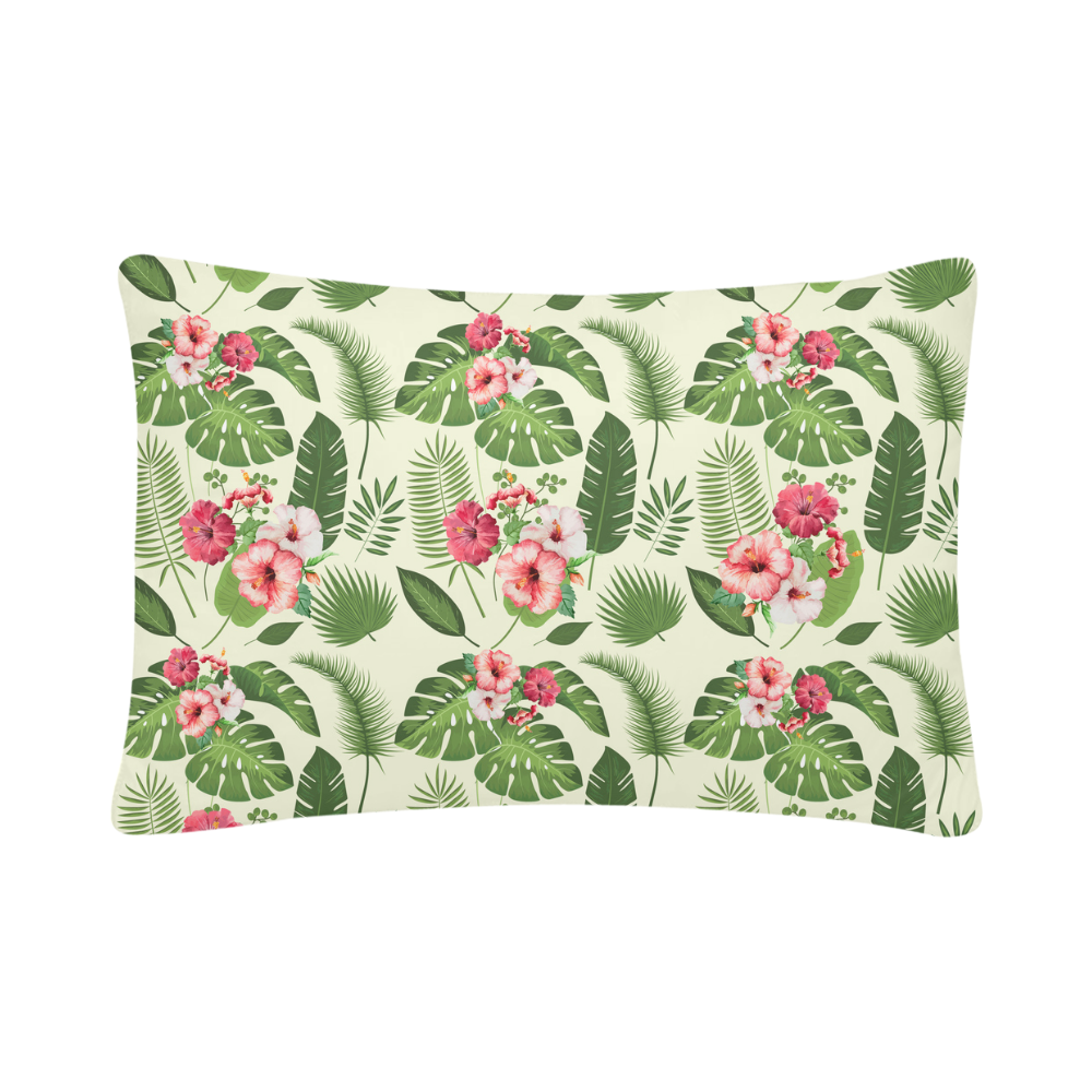 Tropical Custom Pillow Case 20"x 30" (One Side) (Set of 2)