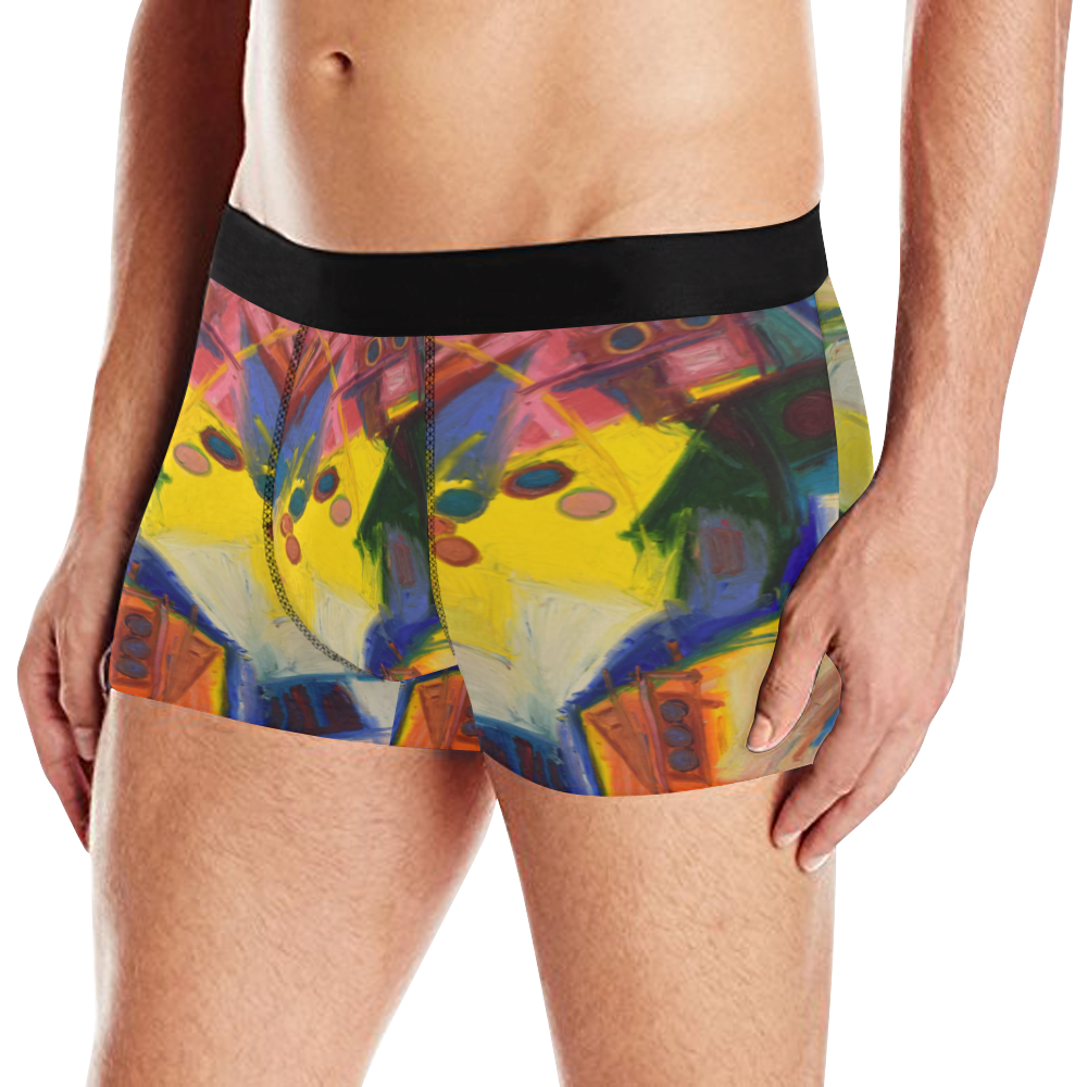 Echoes from the Past Men's All Over Print Boxer Briefs (Model L10)