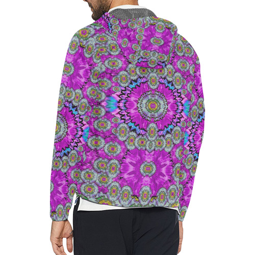 Spring time in colors and decorative fantasy bloom Unisex All Over Print Windbreaker (Model H23)