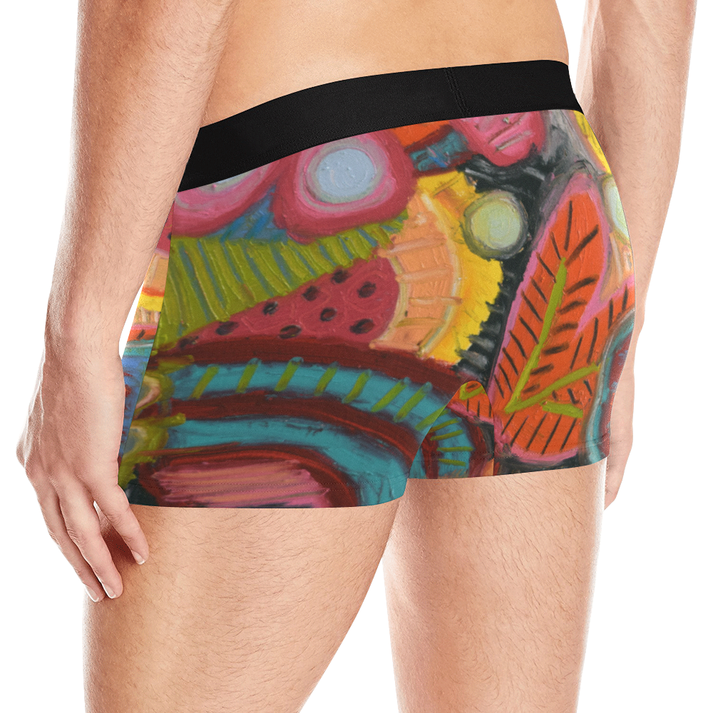 A Slice of Life Men's All Over Print Boxer Briefs (Model L10)