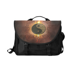 The sign ying and yang Leader Laptop Hangbags 15''