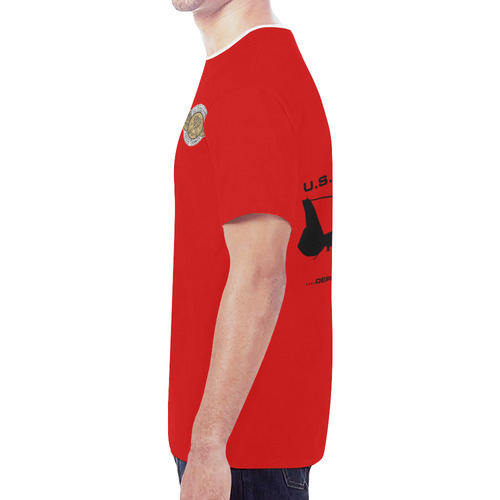 Coast Guard SAR Deploy The Swimmer New All Over Print T-shirt for Men (Model T45)