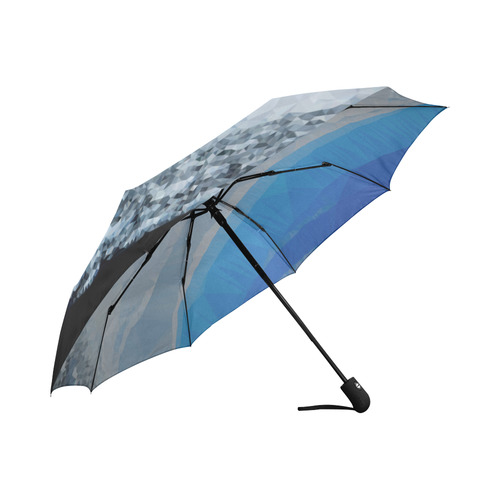 Iceberg Antarctica Low Poly Nature Landscape Auto-Foldable Umbrella (Model U04)