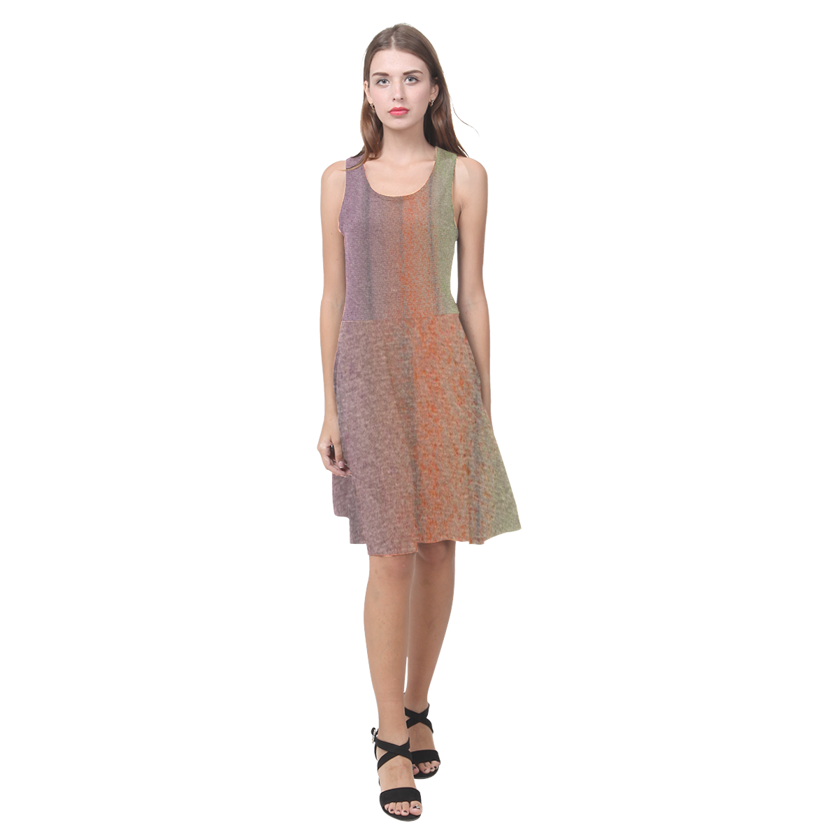 DIFUMINADO Nº2 001 Atalanta Casual Sundress(Model D04)